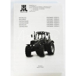 Pronar 1025 II parts catalog