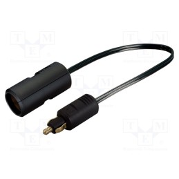 1 pcs x PRO CAR - 67882000 - Cigarette lighter socket extension cord, 8A, Sup.volt: 12÷24VDC