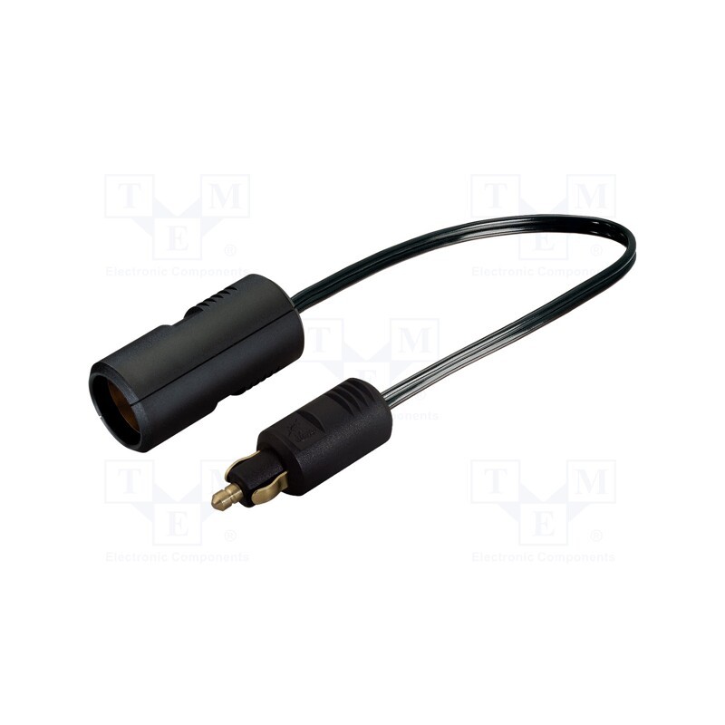 1 pcs x PRO CAR - 67882000 - Cigarette lighter socket extension cord, 8A, Sup.volt: 12÷24VDC