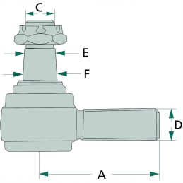 Ball joint m20x1 5 18 20 38710807
