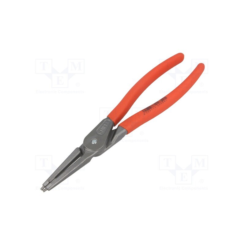 1 pcs x KNIPEX - 48 11 J3 - Pliers, for circlip, internal, 40÷100mm, Pliers len: 225mm