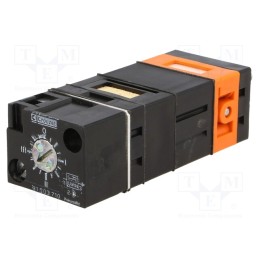 1 pcs x CROUZET-81503710 - Time relay, 2÷8bar, Connection: M4, OUT: NC, 32x25x78mm, -5÷50°C