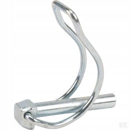 Galvanized tubular cotter pin 8x34 mm