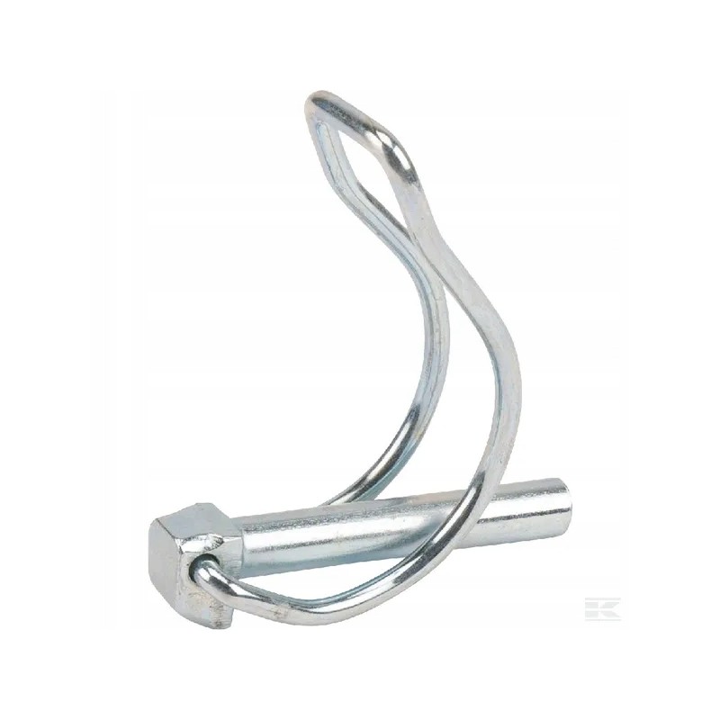 Galvanized tubular cotter pin 8x34 mm