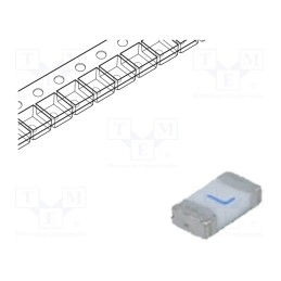 1 pcs x LITTELFUSE - 04401.75WR - Fuse: fuse, quick blow, 1.75A, 32VAC, 32VDC, SMD, ceramic, 440, 1206