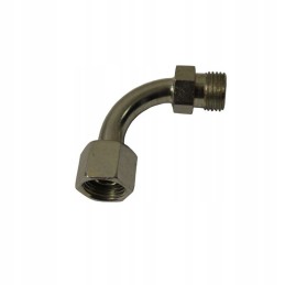 Hydraulic hatch elbow, thread m16x1 5 thread, m16x1 5
