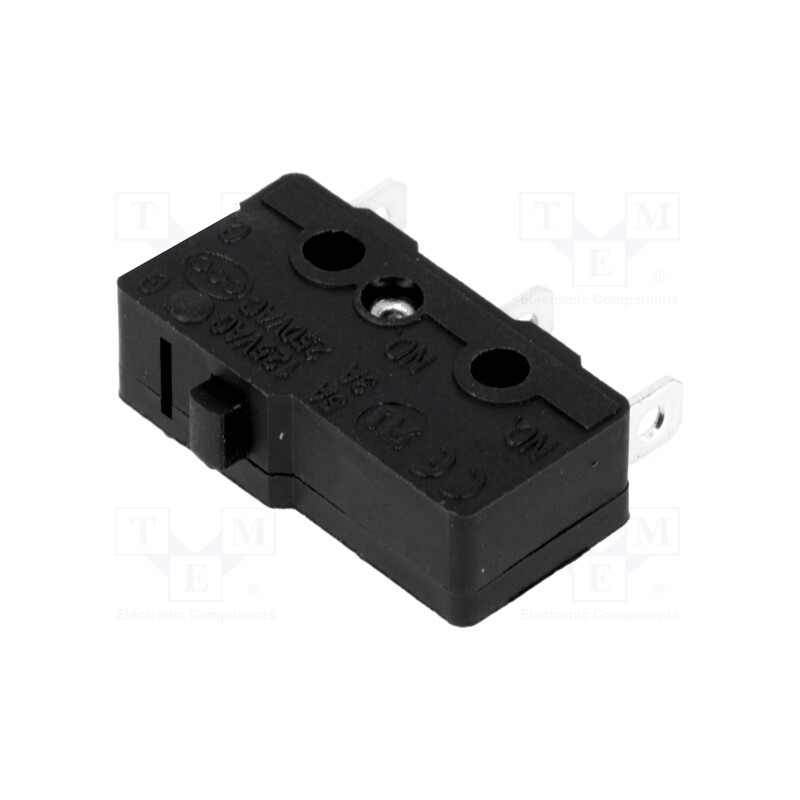 1 pcs x HIGHLY ELECTRIC - SS0500A - Microswitch SNAP ACTION, 3A/250VAC, without lever, SPDT, ON-(ON)