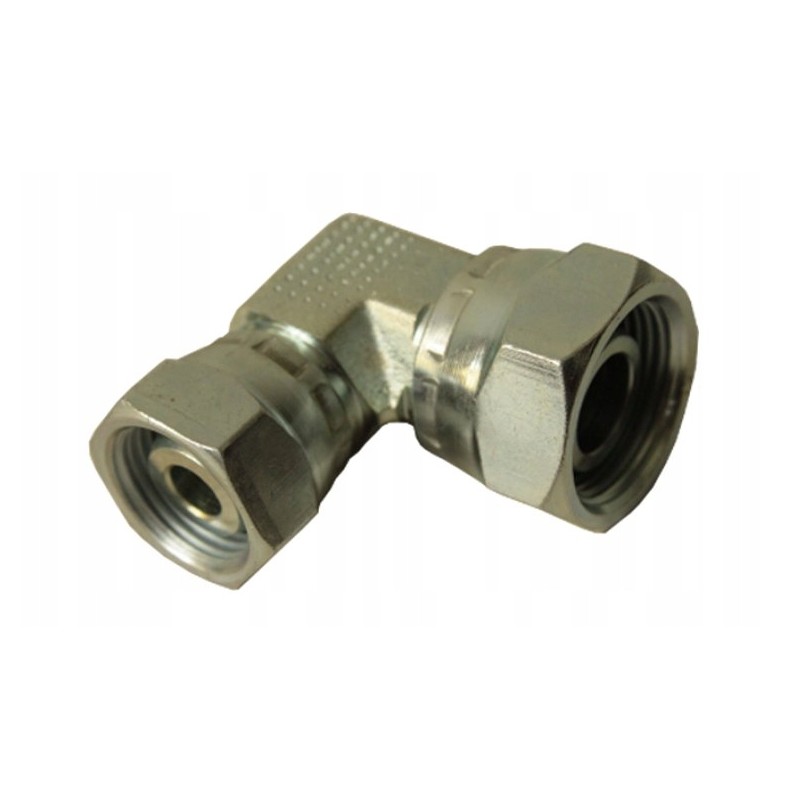 Hydraulic elbow aa 90 22 18 m22x1 5 m18x1 5