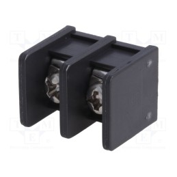 2 pcs x DEGSON ELECTRONICS - DG35C-B-02P-13-200AH - PCB terminal block, straight, 8.25mm, ways: 2, on PCBs, 4mm2, 20A