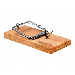 Wooden mouse trap