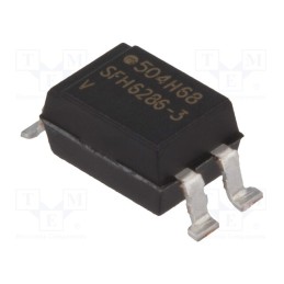 1 pcs x VISHAY - SFH6286-3T - Optocoupler, SMD, Ch: 1, OUT: transistor, Uinsul: 5.3kV, Uce: 55V