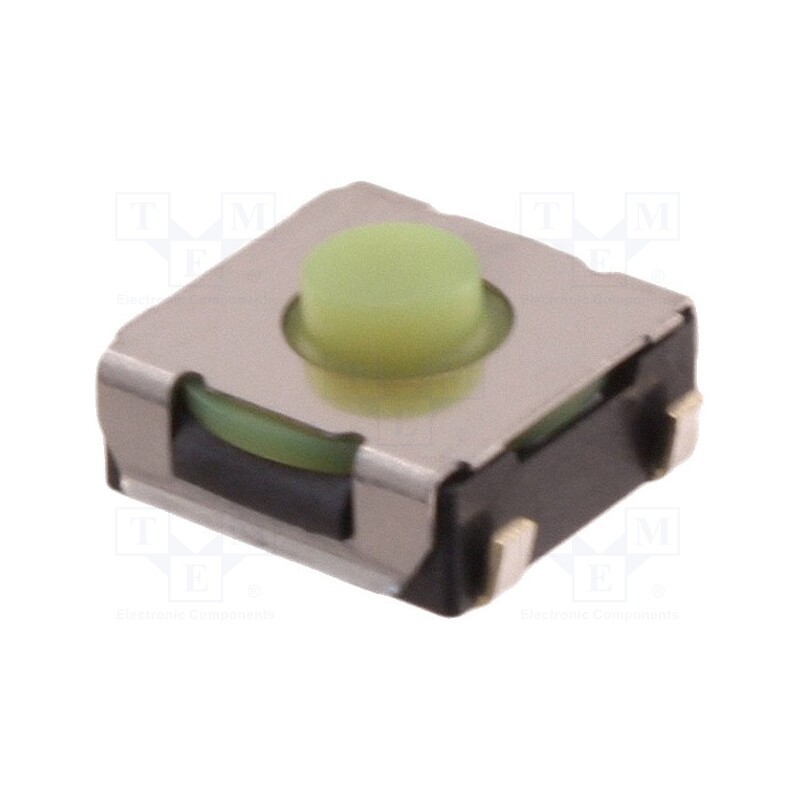 1 pcs x OMRON OCB - B3SL-1002P - Microswitch TACT, SPST-NO, Pos: 2, 0.05A/12VDC, SMT, none, 1.96N