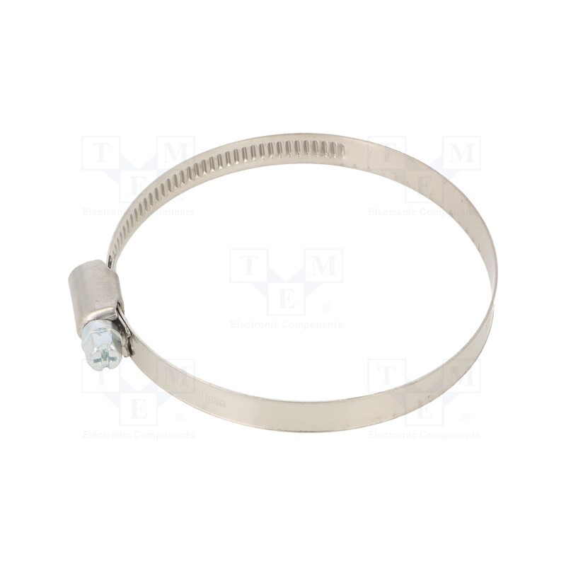 1 pcs x PNEUMAT-158/60-80/W2 - Cable tie, Ø: 60÷80mm, W: 9mm, Material: chrome steel AISI 430