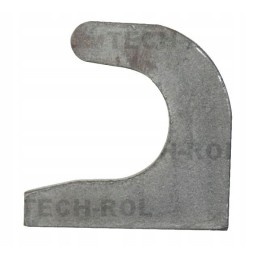 Forged hook of the loader bucket on a 60 mm euro shaft