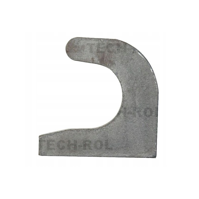 Forged hook of the loader bucket on a 60 mm euro shaft