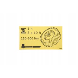 Rt an sticker tightening col 8 5x4 5 cm