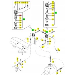 Yanmar fuel filter vio10 vio50 sv15 sv22 c30r