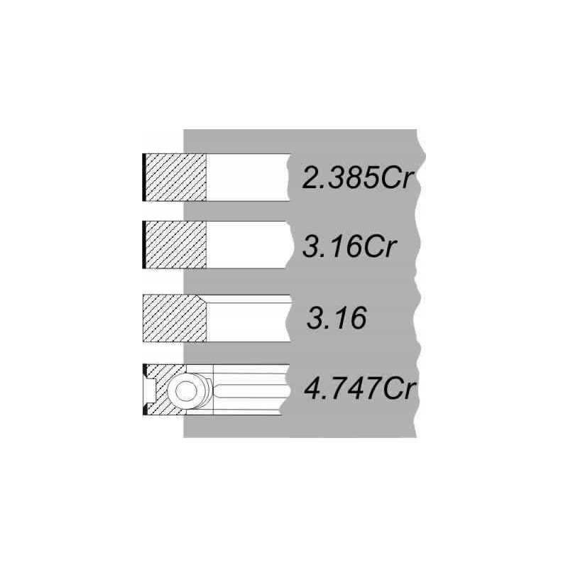 Set of rings Volvo 104 78