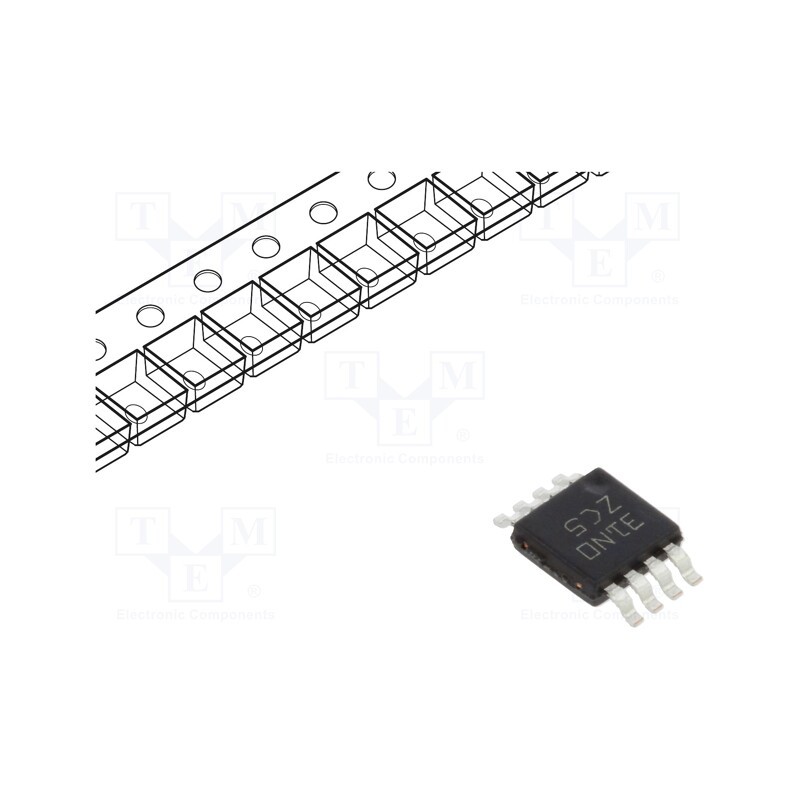 1 pcs x TEXAS INSTRUMENTS - LMC555CMMX/NOPB - IC: peripheral circuit, astable,monostable,RC timer, 3MHz, VSOP8