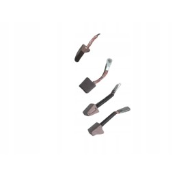 Set of mtz trapezoidal brushes