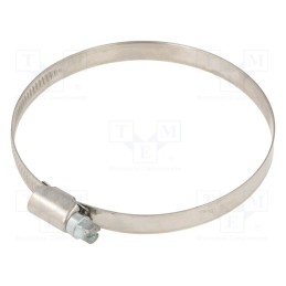 1 pcs x PNEUMAT-158/70-90/W2 - Cable tie, Ø: 70÷90mm, W: 9mm, Material: chrome steel AISI 430