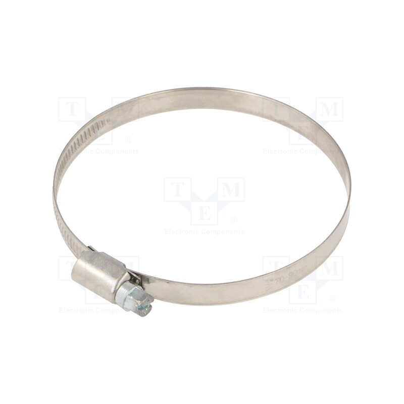 1 pcs x PNEUMAT-158/70-90/W2 - Cable tie, Ø: 70÷90mm, W: 9mm, Material: chrome steel AISI 430