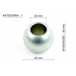 Lift arm ball 23x45x35 20011126