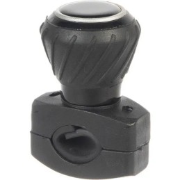 Universal black steering wheel knob