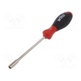 1 pcs x WIHA - 1475 - Screwdriver handle, SoftFinish®, Kind of holder: magnetic