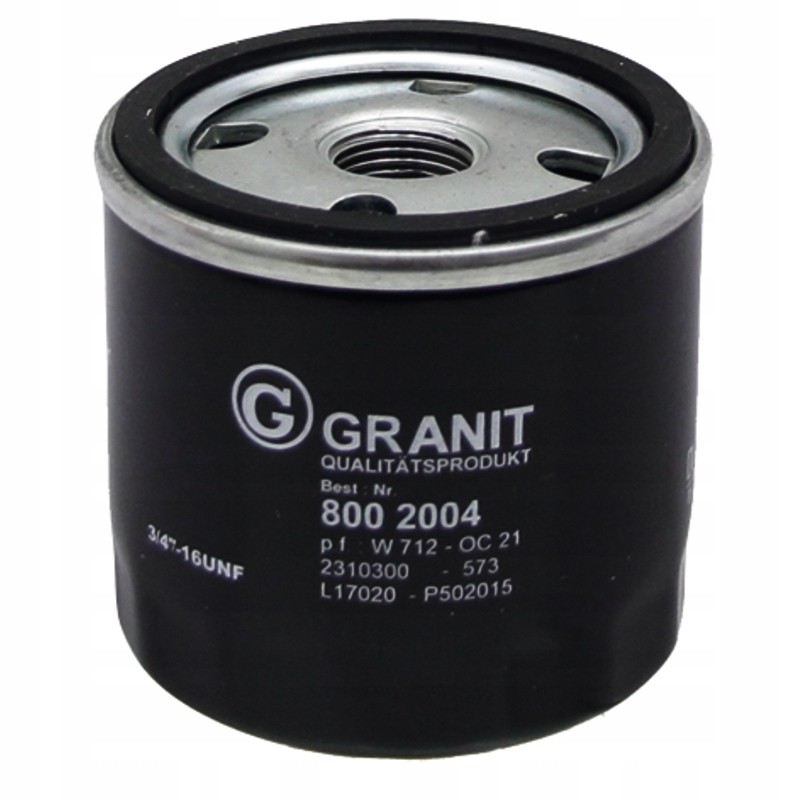Engine oil filter 62mm 79mm granite