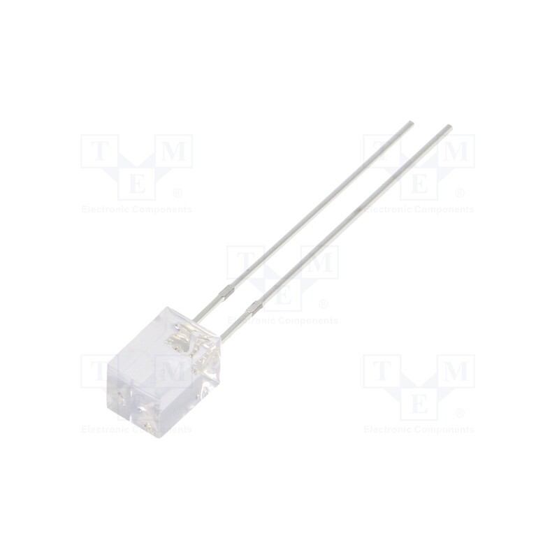 1 pcs x OPTOSUPPLY - OSG5DA7NE1B - LED, rectangular, 5x5x7mm, green, 1560÷2000mcd, 140°, Front: flat