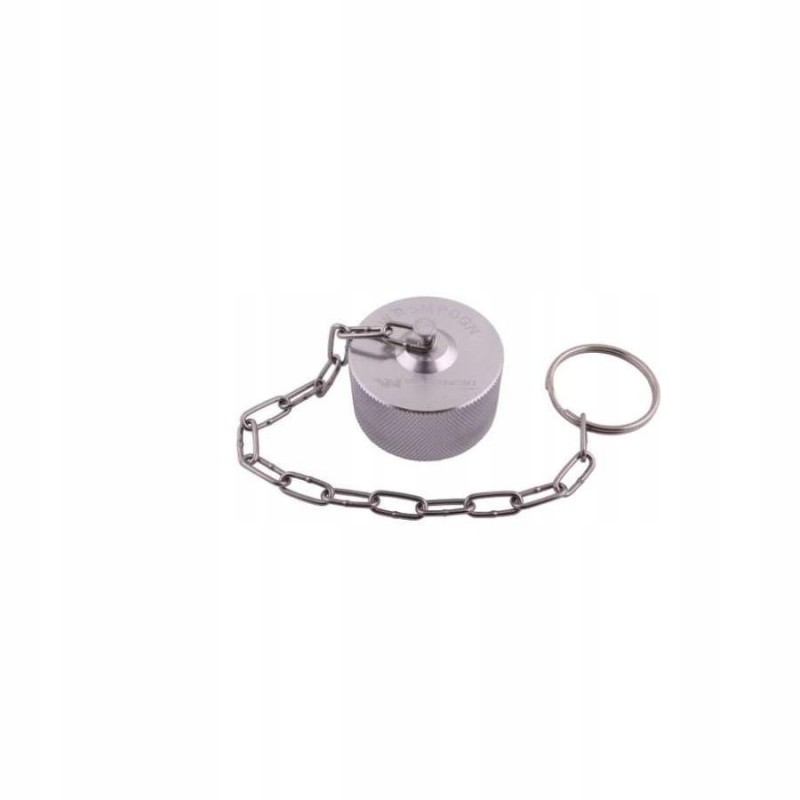 Aluminum cover plug with internal thread