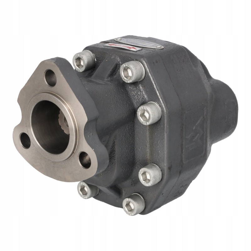 Hidromas bi-directional gear pump, 25 cm3 shaft rotation, 6 uni cutters