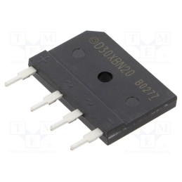 1 pcs x SHINDENGEN - D30XBN20-7101 - Bridge rectifier: single-phase, Urmax: 200V, If: 30A, Ifsm: 350A