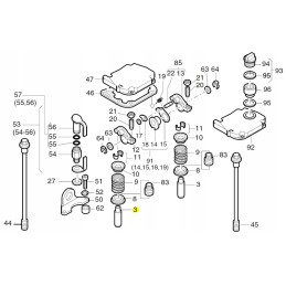 Hatz valve guide 04008712