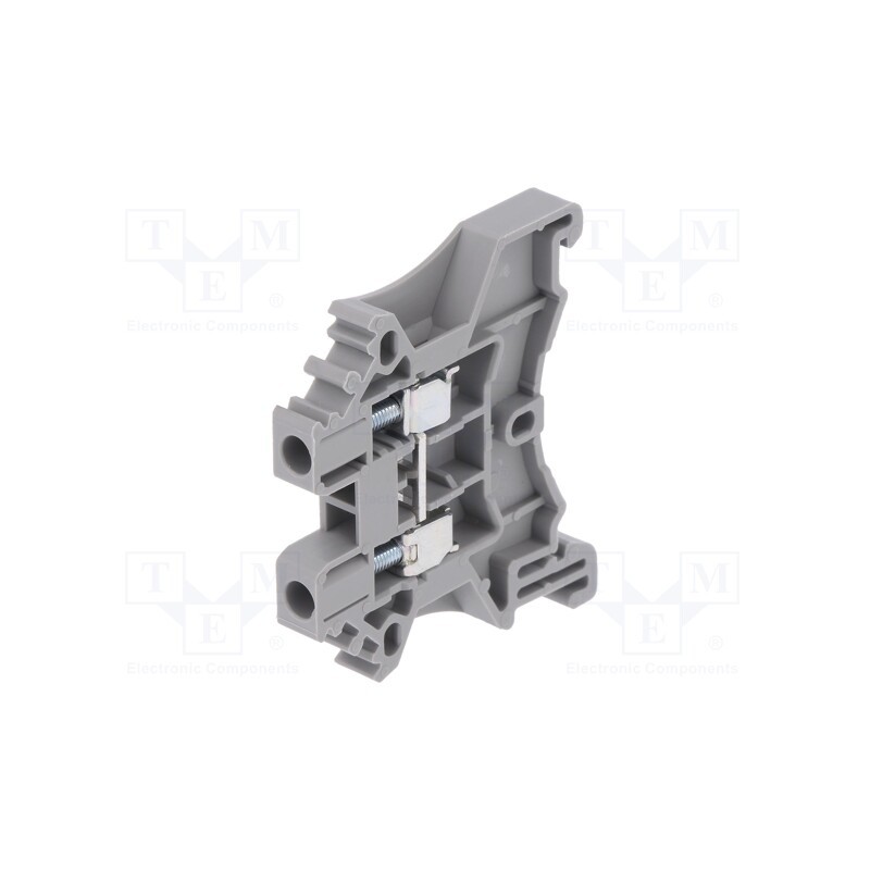 2 pcs x DEGSON ELECTRONICS - DC2.5-01P-11-00AH - Splice terminal: rail, 0.2÷2.5mm2, ways: 1, terminals: 2, grey, DC
