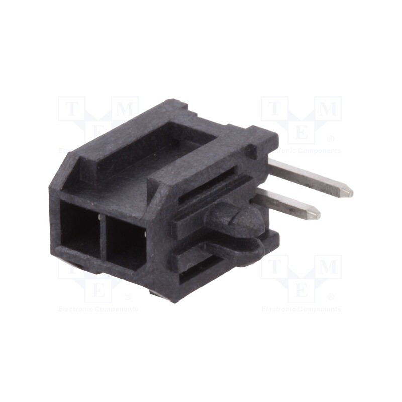 2 pcs x Amphenol Communications Solutions - 10127720-021LF - Socket, wire-board, male, Minitek® Pwr 3.0, 3mm, PIN: 2, THT, 5A