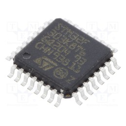 1 pcs x STMicroelectronics - STM32F303K8T6 - IC: ARM microcontroller, 72MHz, LQFP32, 2÷3.6VDC, -40÷85°C