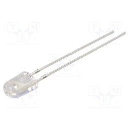 1 pcs x OPTOSUPPLY - OSO5PA5JA1B - LED, 5.2x3.8mm, orange, 4200÷5800mcd, Front: convex, 2.1÷2.6V, 20mA