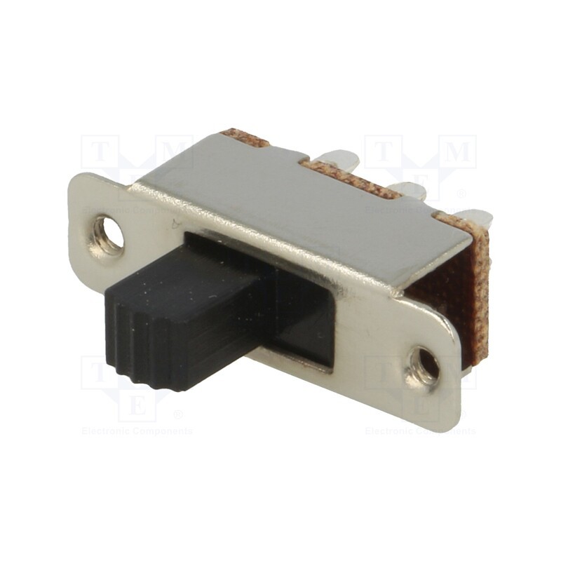 2 pcs x NINIGI - SS4022P2W - Switch: slide, Pos: 2, DPDT, 0.5A/250VAC, ON-ON, No.of term: 6
