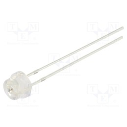 1 pcs x OPTOSUPPLY - OSO5PA56A1A - LED, 4.8mm, orange, 2000÷3000mcd, 100°, Front: convex, 1.8÷2.6V