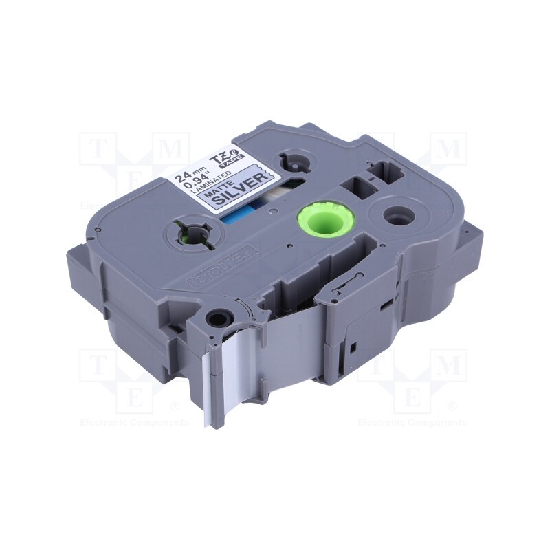 1 pcs x BROTHER - TZE-M951 - Tape, 24mm, 8m, silver, Character colour: black, laminated,glued