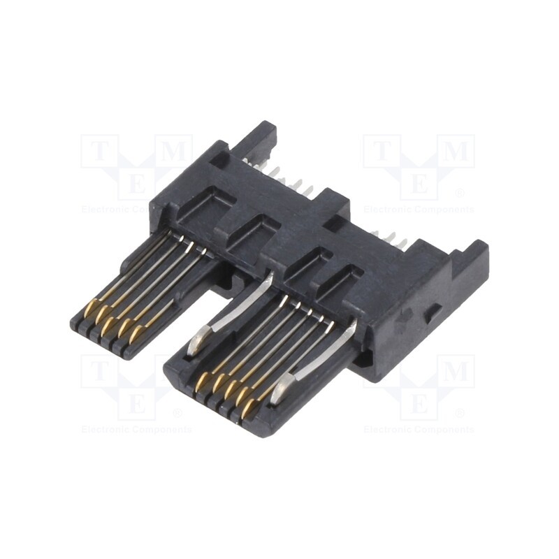 2 pcs x HIROSE - ZX360-B-10S-UNIT(30) - Plug, USB B micro, ZX360, on PCBs, SMT, PIN: 10, horizontal, USB 3.0