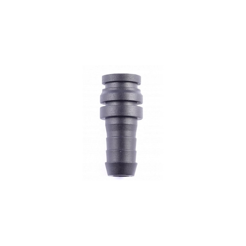Steering valve body connector, diameter 25, straight plug