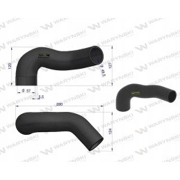 Radiator hose 3382985m1 massey ferguson warynski