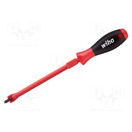 1 pcs x WIHA - 32406 - Screwdriver, Phillips, PH0, SoftFinish®, Blade length: 100mm