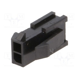 2 pcs x Amphenol Communications Solutions - MF30-HMD1-02 - Plug, wire-board, male, MF30, 3mm, PIN: 2, w/o contacts, Layout: 2x1