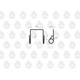 Clutch spring set 18 pcs ursus c330 c360