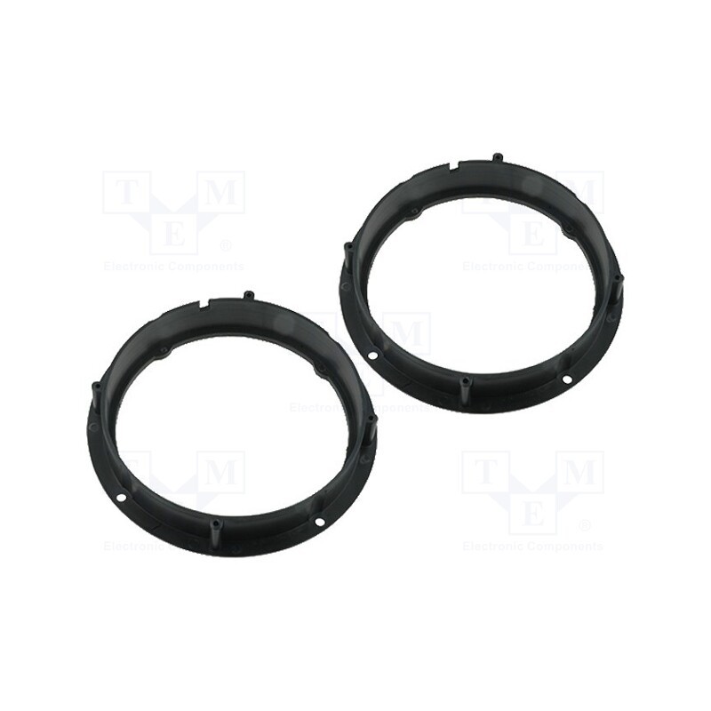1 set x 4CARMEDIA - RAM-20.542/K - Speaker frame, 165mm, Audi,Seat,VW,Škoda, Audi A1 2010-&gt,,VW UP
