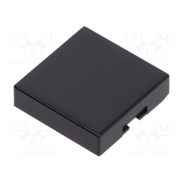 1 pcs x NKK SWITCHES - AT4073A - Cap, UB series, 12x12x3mm, black, UB